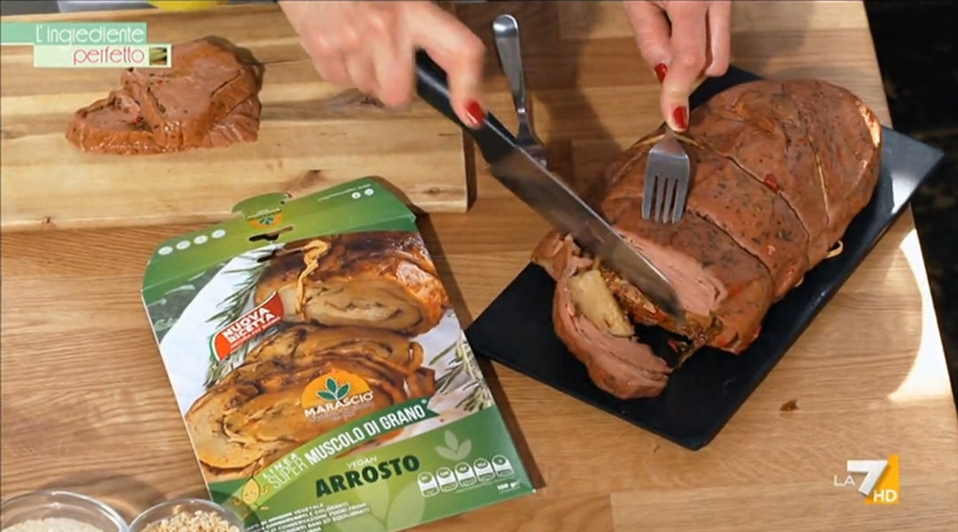 Arrosto Vegano - Muscolo di Grano Super - plant-based meat