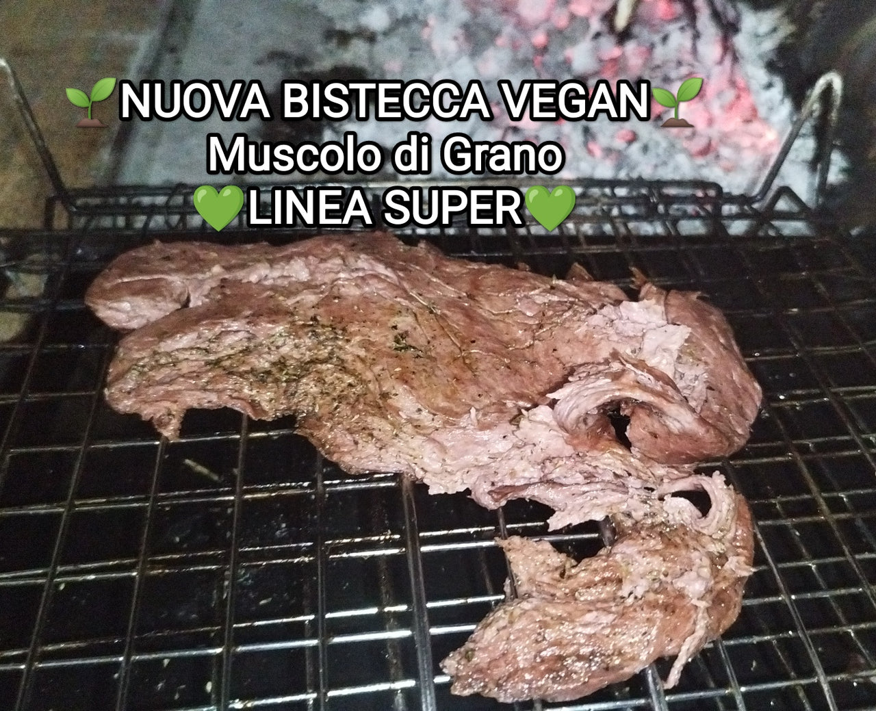 Bistecca vegan Muscolo di Grano, 250 gr, in edizione limitata
