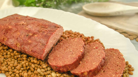 cotechino vegan al muscolo di grano - linea supermuscolo