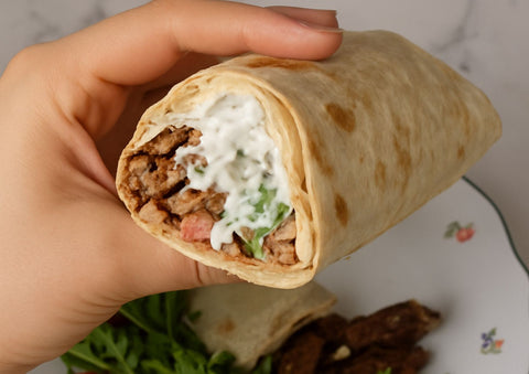 Kebab Vegan al Muscolo di Grano - ricetta facile e veloce