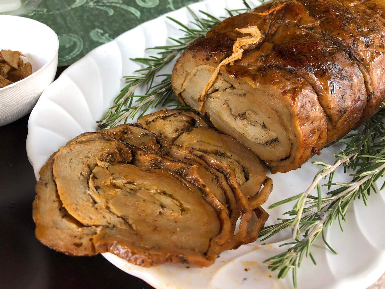 porchetta vegetale muscolo di grano a trancio vegan 100%