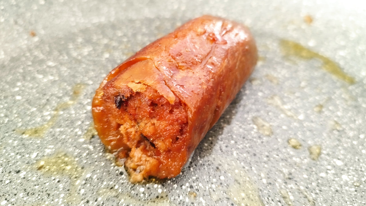 nuova salsiccia vegan - 250 gr. - muscolo di grano LINEA SUPER - EDIZIONE LIMITATA - linea super -